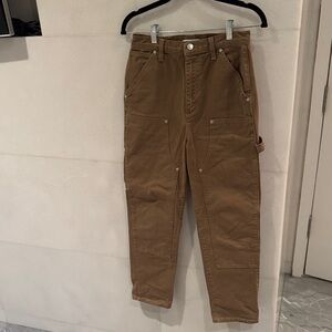 Renggli Slim Fit Work Pant in Khaki